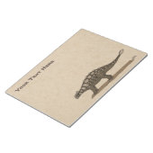 Cretacous Dinosaur Ankylosaurus Notitieblok (Schuin)