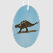 Cretacous Dinosaur Ankylosaurus Ornament (voorkant)