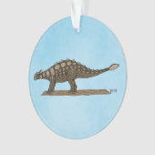 Cretacous Dinosaur Ankylosaurus Ornament (voorkant)