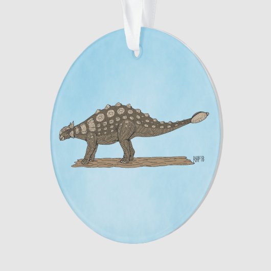 Cretacous Dinosaur Ankylosaurus Ornament