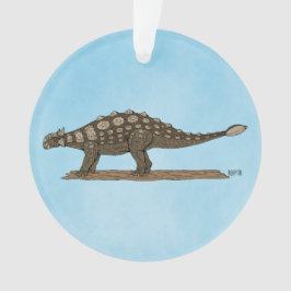 Cretacous Dinosaur Ankylosaurus Ornament