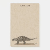 Cretacous Dinosaur Ankylosaurus Post-it Notes (Voorkant)