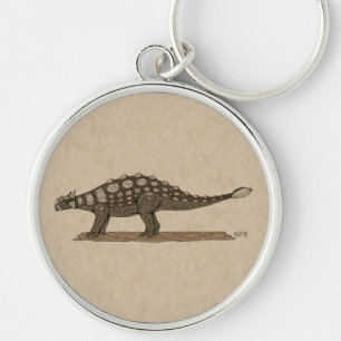 Cretacous Dinosaur Ankylosaurus Sleutelhanger