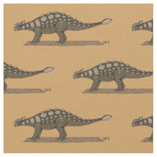 Cretacous Dinosaur Ankylosaurus Stof
