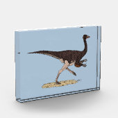 Cretacous Dinosaur Ornithomimus Fotoblokken (Links)