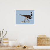 Cretacous Dinosaur Ornithomimus Poster (Keuken)