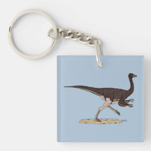 Cretacous Dinosaur Ornithomimus Sleutelhanger