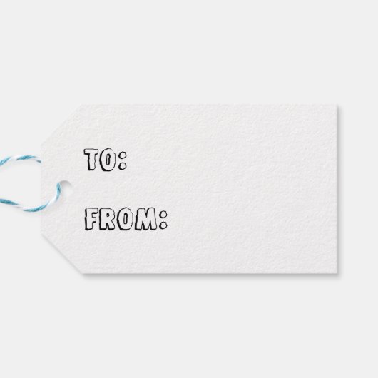 Cretacous Dinosaur Spinosaurus Cadeaulabel (Achterkant Horizontaal)