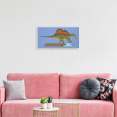 Cretacous Dinosaur Spinosaurus Canvas Afdruk (Insitu (Woonkamer))