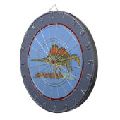 Cretacous Dinosaur Spinosaurus Dartbord (Voorkant Rechts)