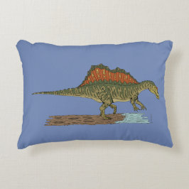 Cretacous Dinosaur Spinosaurus Decoratief Kussen