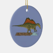 Cretacous Dinosaur Spinosaurus Keramisch Ornament (Rechts)