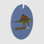 Cretacous Dinosaur Spinosaurus Ornament (voorkant)