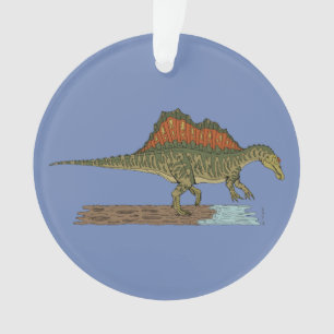 Cretacous Dinosaur Spinosaurus Ornament