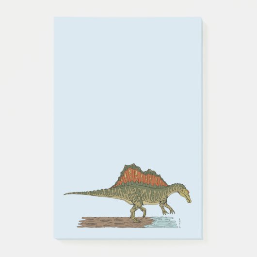 Cretacous Dinosaur Spinosaurus Post-it® Notes (Voorkant)