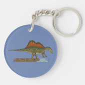 Cretacous Dinosaur Spinosaurus Sleutelhanger (Achterkant)
