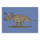 Cretacous Dinosaur Triceratops (Voorkant Horizontaal)