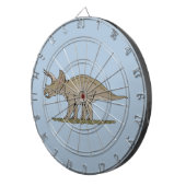 Cretacous Dinosaur Triceratops Dartbord (Voorkant Rechts)