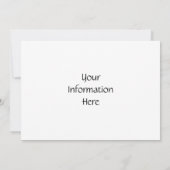 Cretacous Dinosaur Triceratops Kaart (Achterkant)