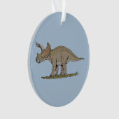 Cretacous Dinosaur Triceratops Ornament (voorkant)