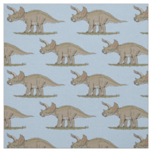 Cretacous Dinosaur Triceratops Stof
