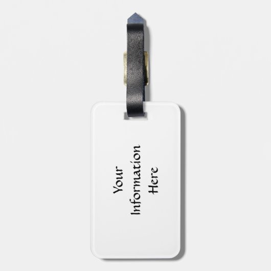 Cretacous Dinosaur Tyrannosaurus rex Bagagelabel (Achterkant verticaal)