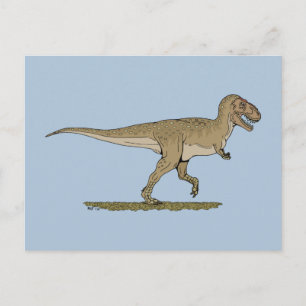 Cretacous Dinosaur Tyrannosaurus rex Briefkaart