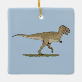 Cretacous Dinosaur Tyrannosaurus rex Keramisch Ornament