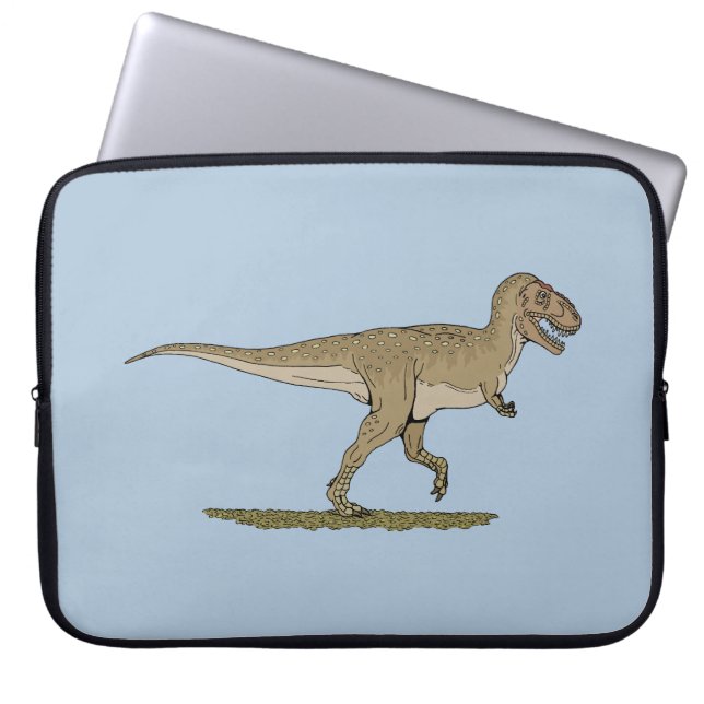 Cretacous Dinosaur Tyrannosaurus rex Laptop Sleeve (Voorkant)