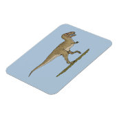 Cretacous Dinosaur Tyrannosaurus rex Magneet (Linkerzijde)