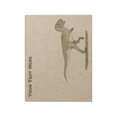 Cretacous Dinosaur Tyrannosaurus rex Notitieblok (Linkerzijde)