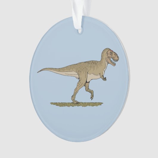 Cretacous Dinosaur Tyrannosaurus rex Ornament (voorkant)