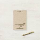 Cretacous Dinosaur Tyrannosaurus rex Post-it Note (Op bureau)