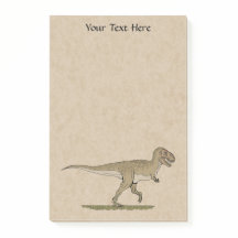 Cretacous Dinosaur Tyrannosaurus rex Post-it Note