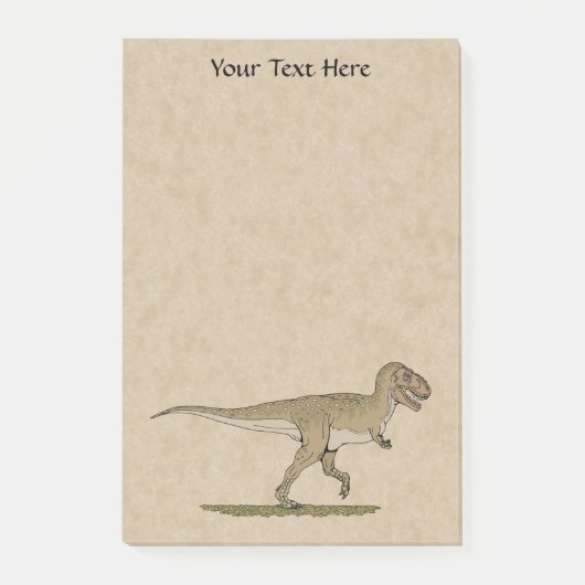 Cretacous Dinosaur Tyrannosaurus rex Post-it Note (Voorkant)