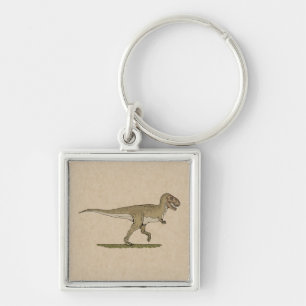 Cretacous Dinosaur Tyrannosaurus rex Sleutelhanger