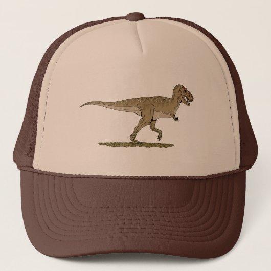 Cretacous Dinosaur Tyrannosaurus rex Trucker Pet (Voorkant)