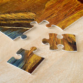 Crete.Evening in de kleuren van de zonsondergang. Legpuzzel (Zijkant)