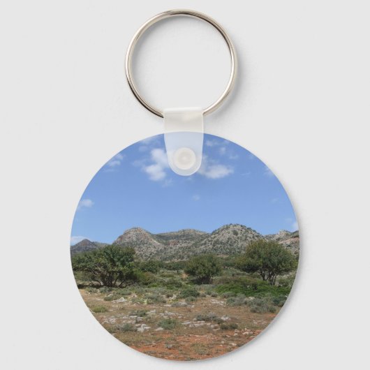 Crete Landscape Sleutelhanger (Voorkant)