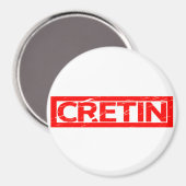 Cretin Stamp Magneet (Voorkant / Achterkant)