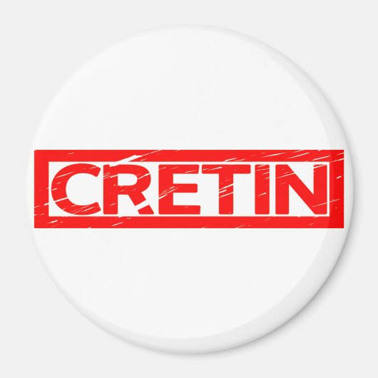 Cretin Stamp Magneet (Voorkant)