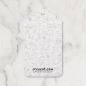 Créu Cat Gift Label (Achterkant)