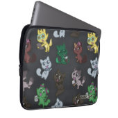 Créu Cats Laptop Bag Sleeve (Voorkant Rechts)