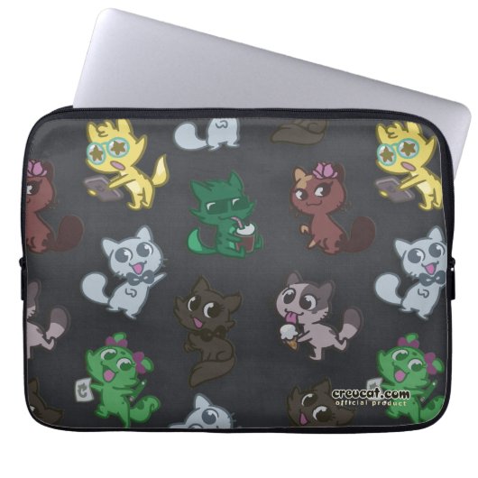 Créu Cats Laptop Bag Sleeve (Voorkant)