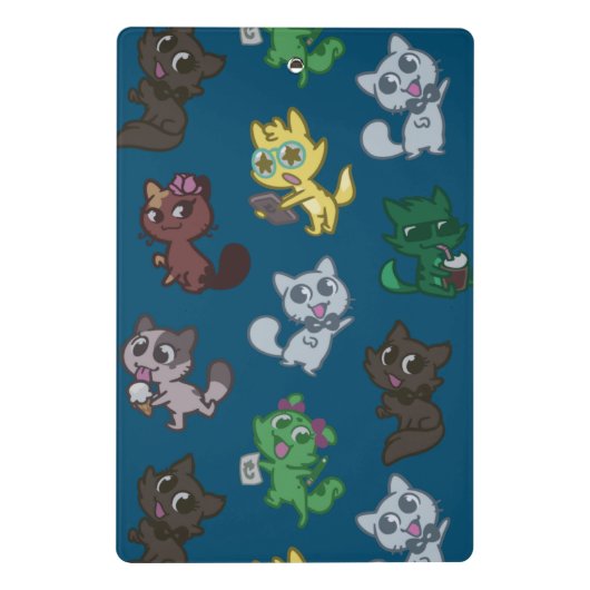 Créu Cats Mini Clipboard Mini Klembord (Achterkant)