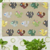 Créu Designer Kitchen Towel Theedoek (Gevouwen)