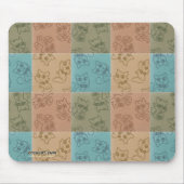 Créu Gang Patchwork Mousepad Muismat (Voorkant)