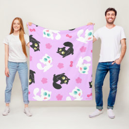 Créu & Petita Cuddle Blanket (roze) Fleece Deken