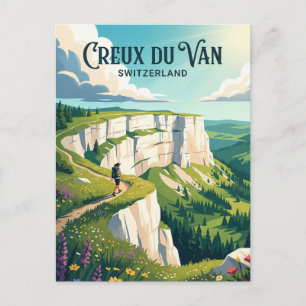 Creux du Van Zwitserland Briefkaart