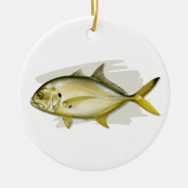 Crevalle Jack Keramisch Ornament